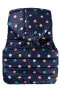 Фото #2 товара Жилет для девочек Civil Girls с капюшоном 2-5 лет синего цвета