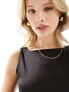 Vero Moda 2 way square neck jersey top in black