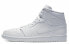 Фото #1 товара Кроссовки Jordan Air Jordan 1 Mid White 2019 554724-129