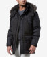 ფოტო #3 პროდუქტის Men's Tripp Oxford Poly & Faux Wool Combo Down Parka