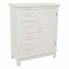 Hall Alexandra House Living White Cream Metal Pine MDF Wood 32 x 84 x 66 cm