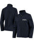 ფოტო #1 პროდუქტის Women's Navy New England Patriots Full-Zip Sonoma Softshell Jacket