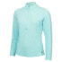 ფოტო #1 პროდუქტის GREEN LAMB SG24023AQUA08 long sleeve high neck T-shirt