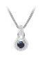 Фото #1 товара Elegant silver pendant with garnet PG000112