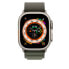 Фото #3 товара Apple 49mm Green Alpine Loop - Medium - Demo - Band - Smartwatch - Green - Apple - Apple Watch 44mm 45mm 49mm - Polyester