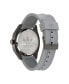 ფოტო #3 პროდუქტის Unisex Three Hand Edition Two Gray Silicone Strap Watch 42mm