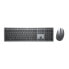 Фото #1 товара Клавиатура и мышь Dell 580-AJQJ Чёрный Серый Титановый QWERTY Qwerty US