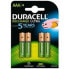 Фото #1 товара Аккумуляторные батарейки DURACELL DURDLLR03P4B 1,5 V (4 штук)