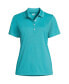 Women's Short Sleeve Solid Active Polo