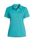 ფოტო #1 პროდუქტის Women's Short Sleeve Solid Active Polo