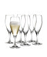 Фото #1 товара Perfection Champagne Glasses, Set of 6