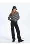 Фото #1 товара XSIDE Standart Fit Düz Geniş Paça Kadın Pantolon