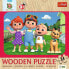 Trefl Puzzle 24 elementy Puzzle drewniane Wesoły Cocomelon