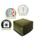 Villa Ottoman Square Pouf 27" x 17"