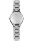 Women's Swiss Noemia Diamond (1/4 ct. t.w.) Stainless Steel Bracelet Watch 32mm