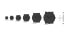 Фото #4 товара Часы и аксессуары Invicta Мужские Гранд Дайвер Автоматические Наручные Часы из нержавеющей стали 18к Текстурированный циферблат