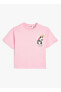 Pembe Kız Çocuk T-Shirt 4SKG10238AK