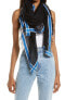 Фото #1 товара Шарф женский rag & bone 295368 Lance Logo черный