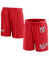 ფოტო #1 პროდუქტის Men's Red Washington Nationals Clincher Mesh Shorts