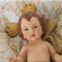 Decorative Figure Alexandra House Living Plastic Golden Baby Jesus 12 x 15 x 23 cm Cushion