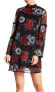 Spirit of grace Black Floral Dress Women's Sz. Medium 151202 - фото #1