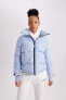 Фото #39 товара Fit Su Itici Regular Fit Puffer Şişme Mont Z1438az24sp