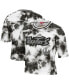Фото #1 товара Women's Black and White Toronto Raptors Hardwood Classics Tie-Dye Cropped T-shirt