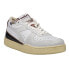 Фото #2 товара Diadora Mi Basket Row Cut Glitter Dirty Lace Up Womens White Sneakers Casual Sh