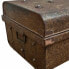 Decorative suitcase Alexandra House Living Brown Iron Traditional style 43 x 29 x 66 cm