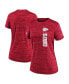 ფოტო #1 პროდუქტის Women's Red Kansas City Chiefs Velocity Performance T-Shirt