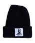 Фото #1 товара Men's and Women's Black Halloween Myers Face Cuffed Knit Hat