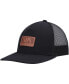 Фото #5 товара Men's Black Shutter Trucker Snapback Hat