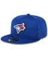 Фото #1 товара Men's Royal Toronto Blue Jays 2024 Clubhouse 59FIFTY Fitted Hat