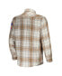 Men's NFL x Darius Rucker Collection by Tan New England Patriots Flannel Long Sleeve Button-Up Shirt