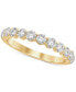 ფოტო #1 პროდუქტის Diamond Band (1 ct. t.w.) in 14k White or Yellow Gold