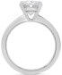 ფოტო #5 პროდუქტის Certified Lab Grown Diamond Oval-Cut Solitaire Engagement Ring (3 ct. t.w.) in 14k Gold