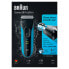 Braun 3040s - Foil shaver - Blue - Battery - Nickel-Metal Hydride (NiMH) - 45 h - 1 h