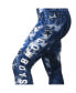 Women's Navy Dallas Cowboys Aubrey Tie-Dye Leggings