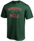 Фото #2 товара Men's Green Minnesota Wild Team Victory Arch T-shirt