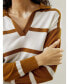 Фото #2 товара Свитер поло из мериносовой шерсти LilySilk для женщин