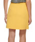 Women's Button-Front A-Line Skirt