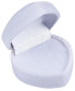 White gift box for heart earrings F-75 / NA / A1