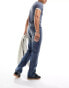 Фото #2 товара ASOS DESIGN straight leg jeans in light wash blue