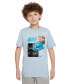 ფოტო #3 პროდუქტის Big Kids Sportswear Cotton Graphic T-Shirt