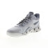 Фото #8 товара Reebok Zig Encore Mens Blue Synthetic Lace Up Lifestyle Sneakers Shoes