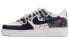 【定制球鞋】 Nike Air Force 1 Low '07 空军一号 CS 解构鞋带 腰果花泼墨 手绘喷绘贴布 低帮 板鞋 男款 黑灰 / Кроссовки Nike Air Force CW2288-111 44.5 - фото #1