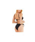 Фото #2 товара Women's Solid bralette bikini swim top
