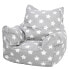 Kindersitzsack White Stars