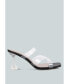 Фото #1 товара Women's Star Ivy Clear Spool Heeled Sandal