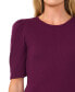 ფოტო #4 პროდუქტის Women's Puff-Sleeve Fitted Top